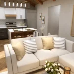 1 bedroom house plan 23'x26' The Perfect Small House for a Cozy Life | Small House Ideas