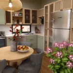 tm studio 2 bedroom 1 bathroom house plan TM STUDIO Small House Design