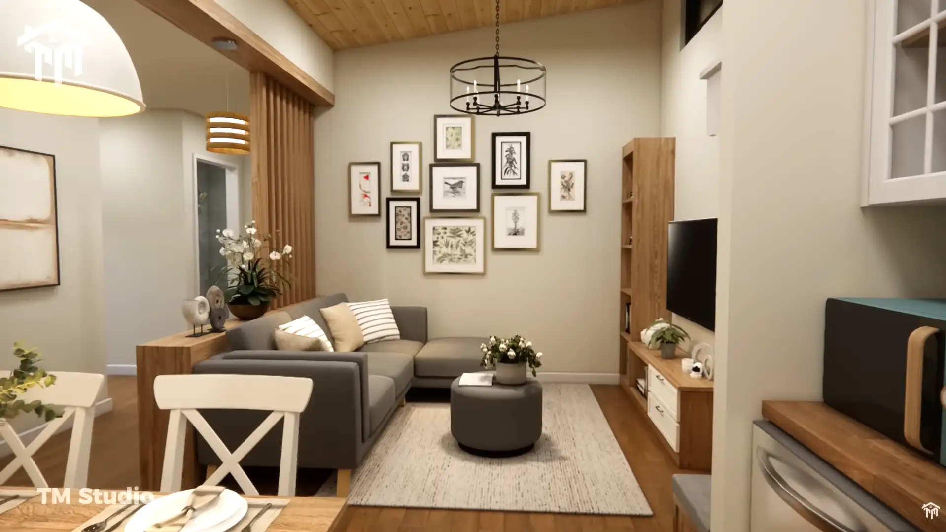 tm studio 2 bedroom house plan | TM Studio Small House Design