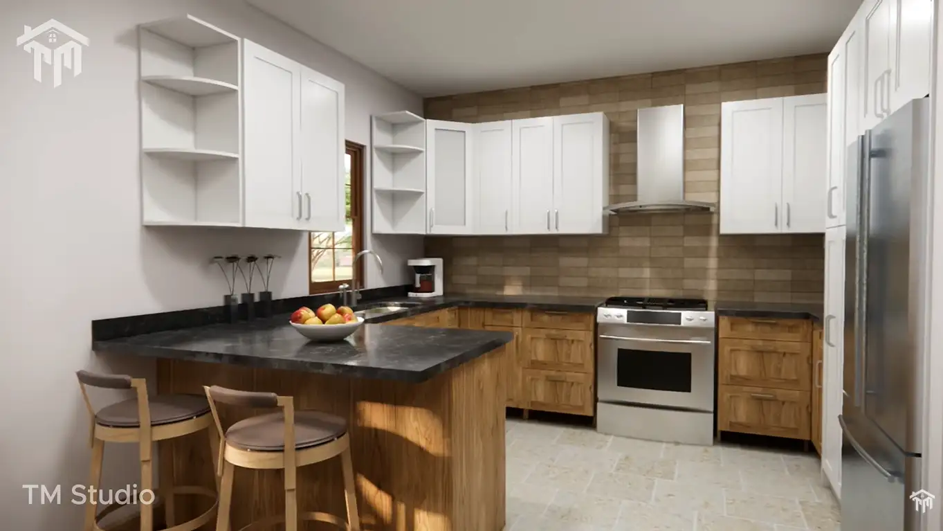 Tm studio house plans 2 bedroom