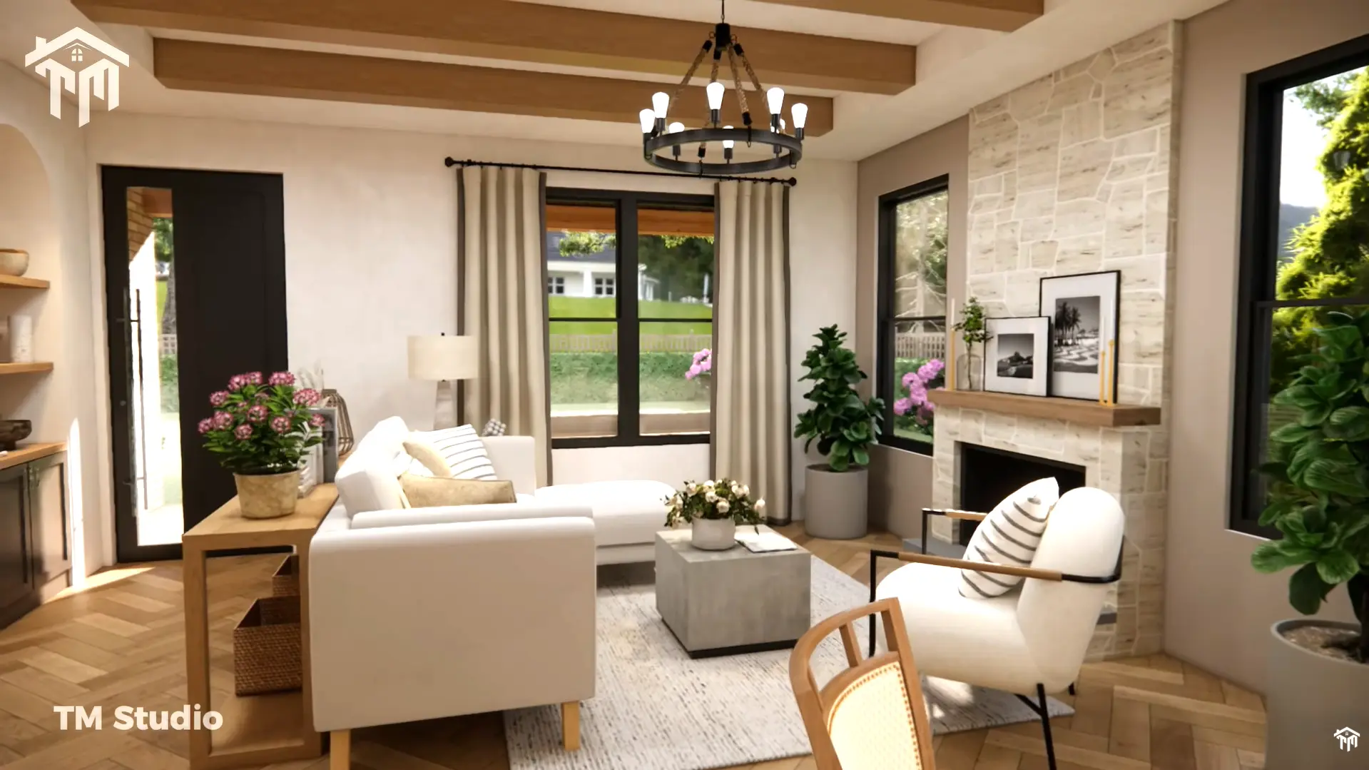 tm studio 2 bedroom house plan TM studio small HOuse Design