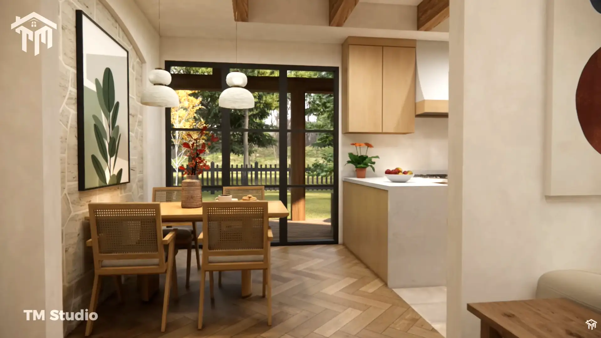 tm studio 39'x29' 2 bedroom house plan