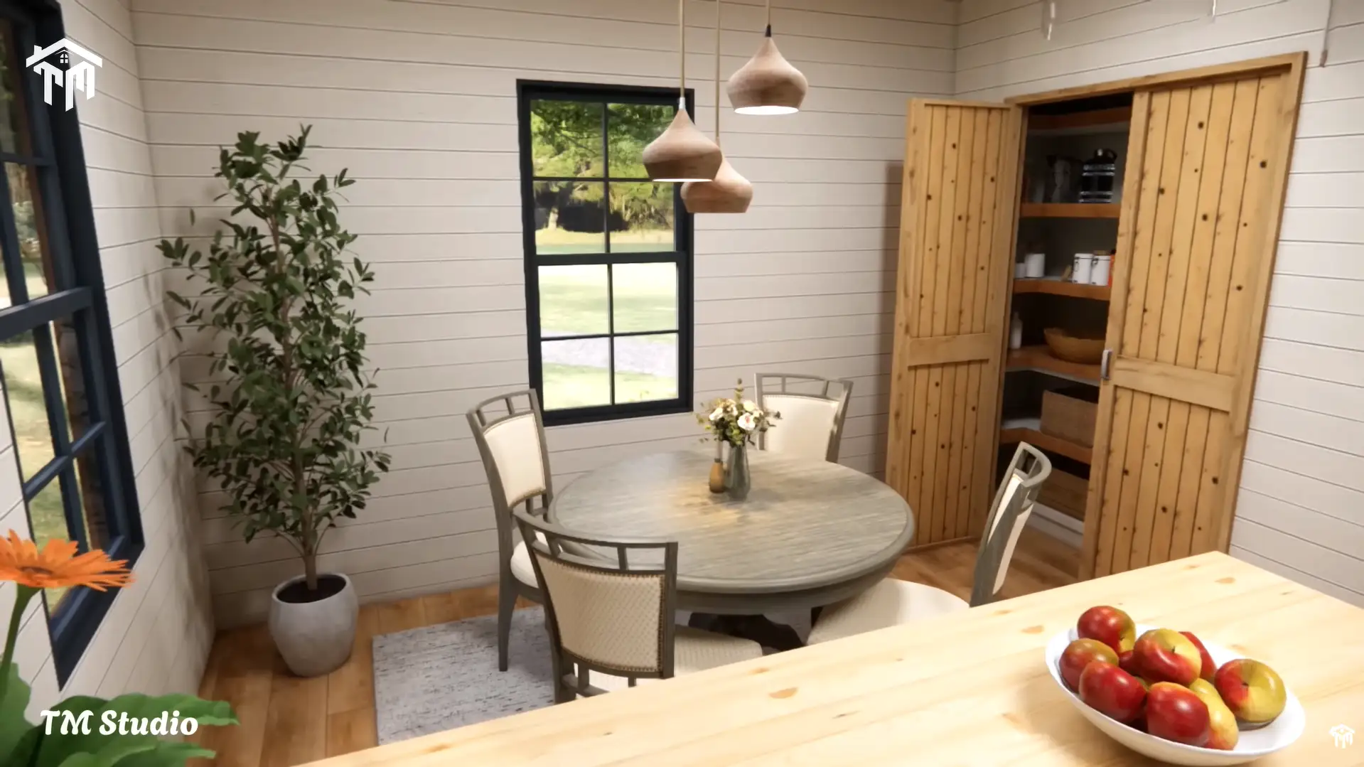 tm studio 2-bedroom house plan