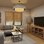 This Small Home Wraps You in Warmth and Peace (860 sq.ft)