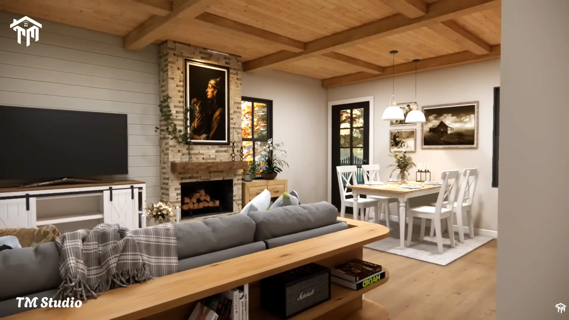 tm studio 2 bedroom cottage house floor plan