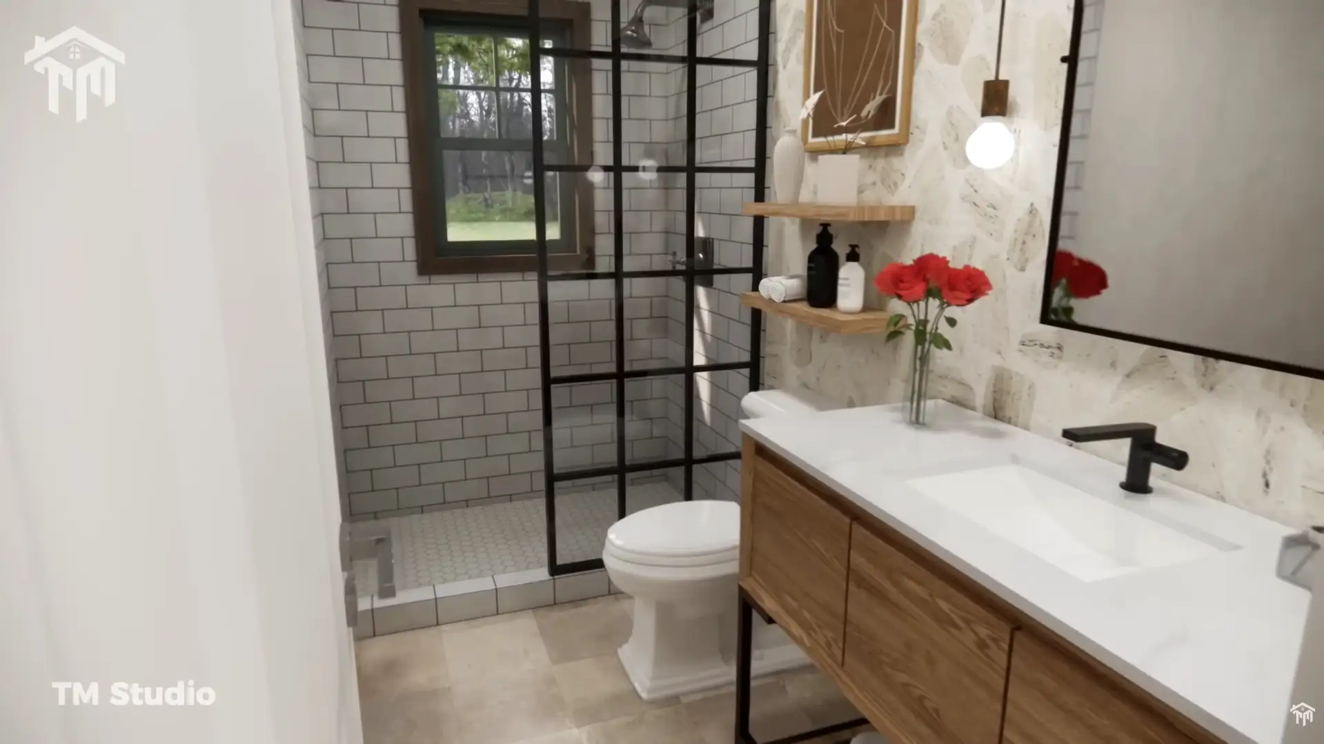 tm studio small house design 2 bedroom house plan