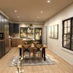 Can't Help But Love This Cozy Rustic Cottage: Small Home Design & Floor Plan Ideas TM studio 2 bedroom house plan