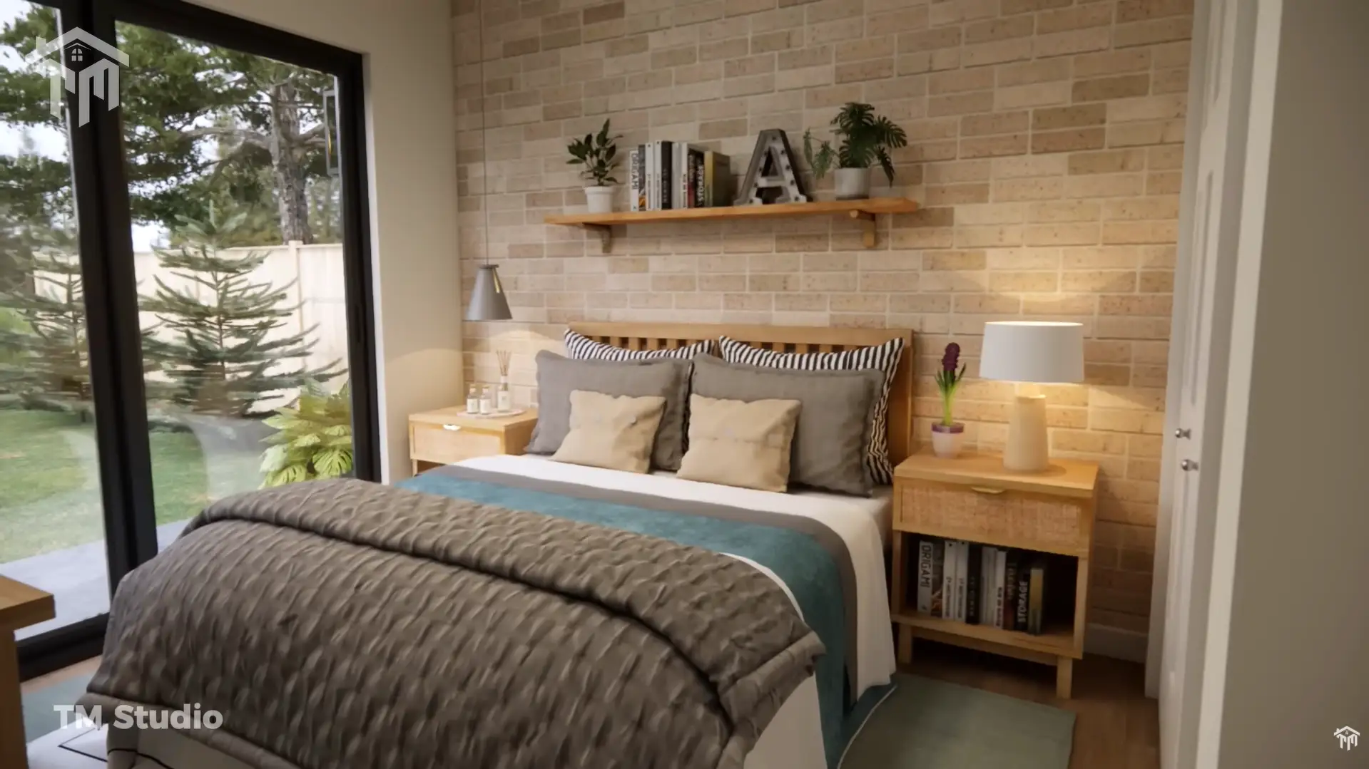 tm studio 2 bedroom 1 bathroom house plan Embracing Nature's Warmth and Radiance! Small House Design Ideas