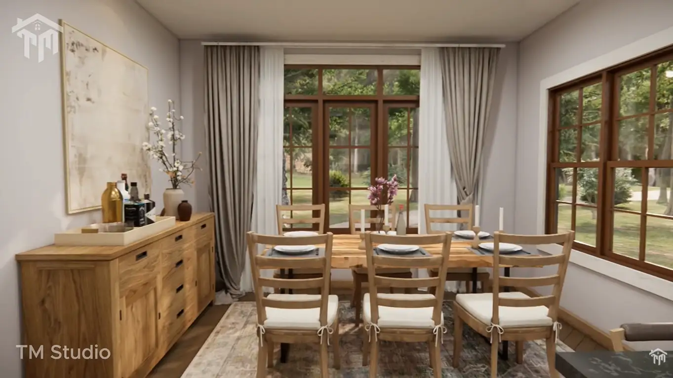 Tm studio house plans 2 bedroom