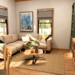 tm studio 2 bedroom house plan with loft bedroom