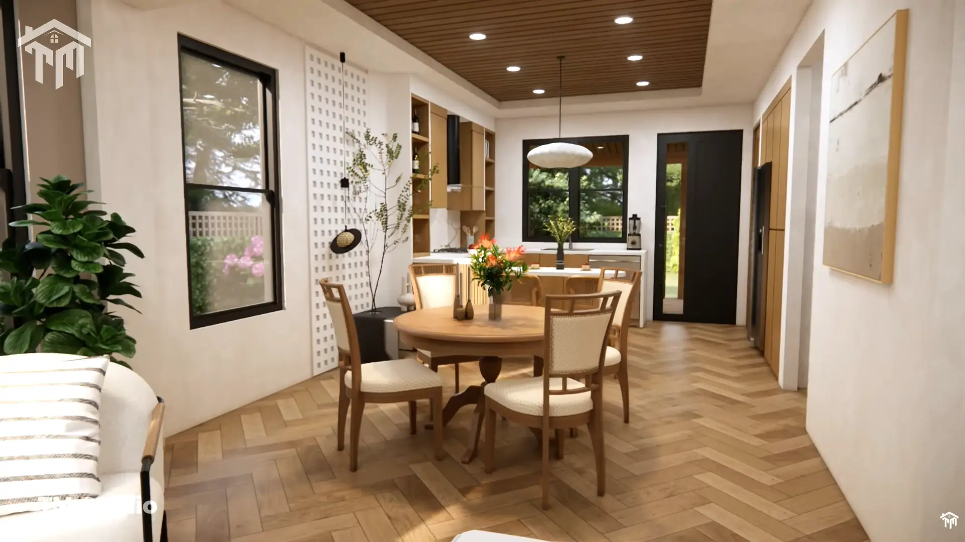 tm studio 2 bedroom house plan TM studio small HOuse Design