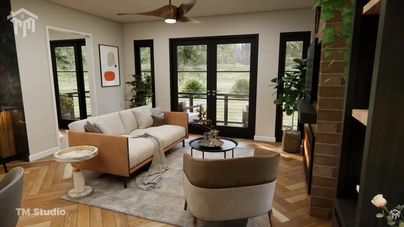 tm studio small house design 1 bedroom floor plan