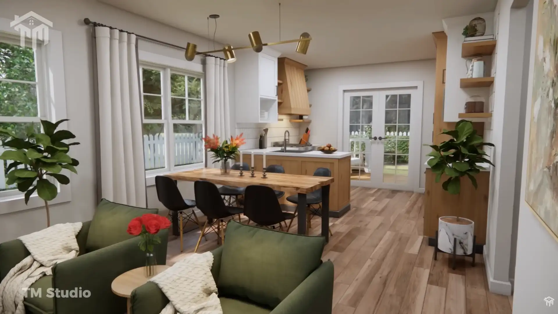 2 bedroom floor plan for sale TM Studio Small House Design
