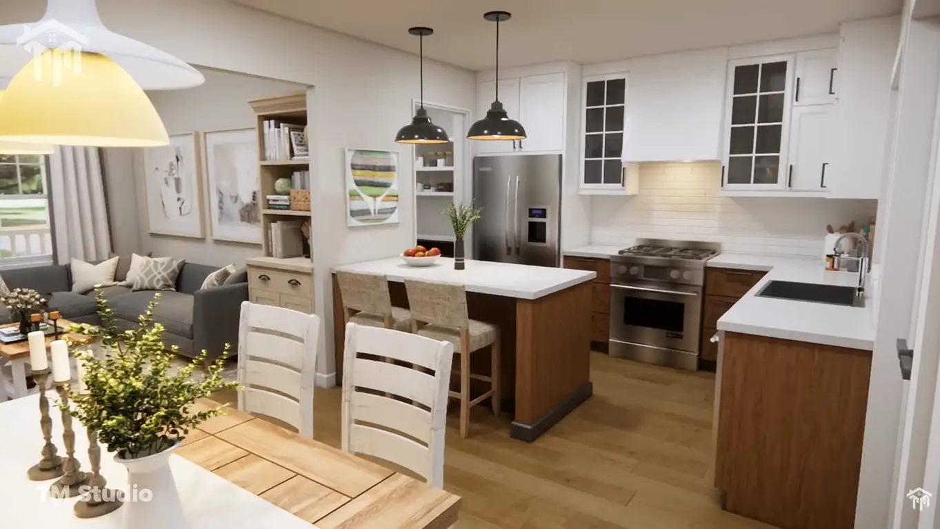 tm studio small house design 2 bedroom floor plan