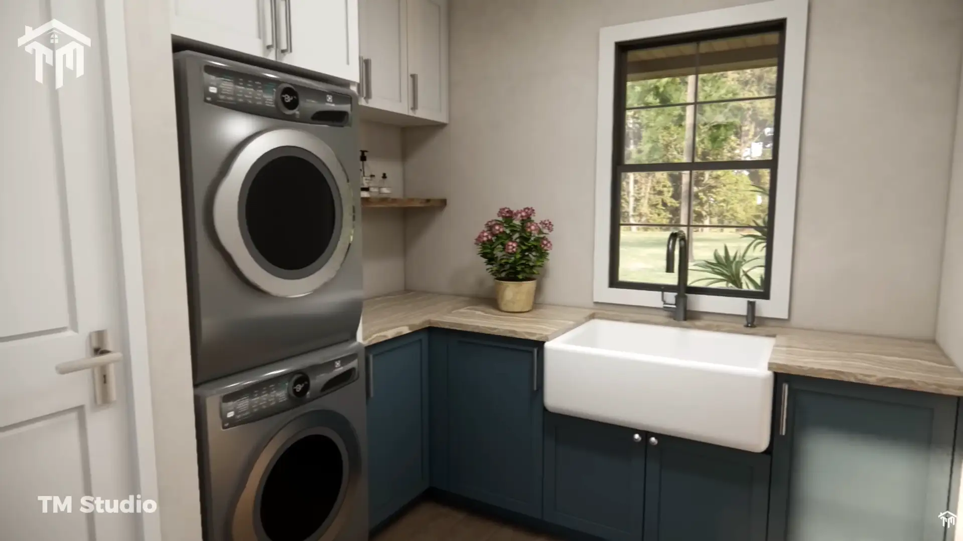 tm studio small house design (39'x 33') Small Farmhouse Design | A Warm and Cozy Retreat