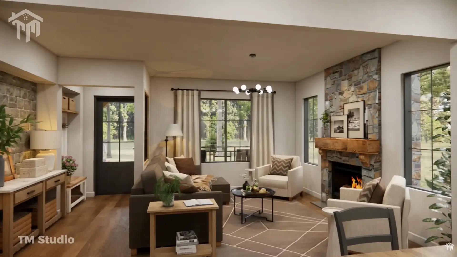 tm studio This COZY Small Home Will Make Your Heart MELT | A One-Level Masterpiece! floor plan