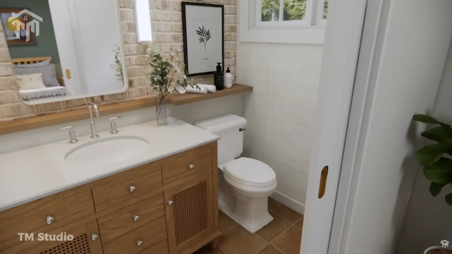 TM STUDIO Floor Plan 33'x30' (10x9m) This Small Home Has Everything You Need !!! It's PERFECT