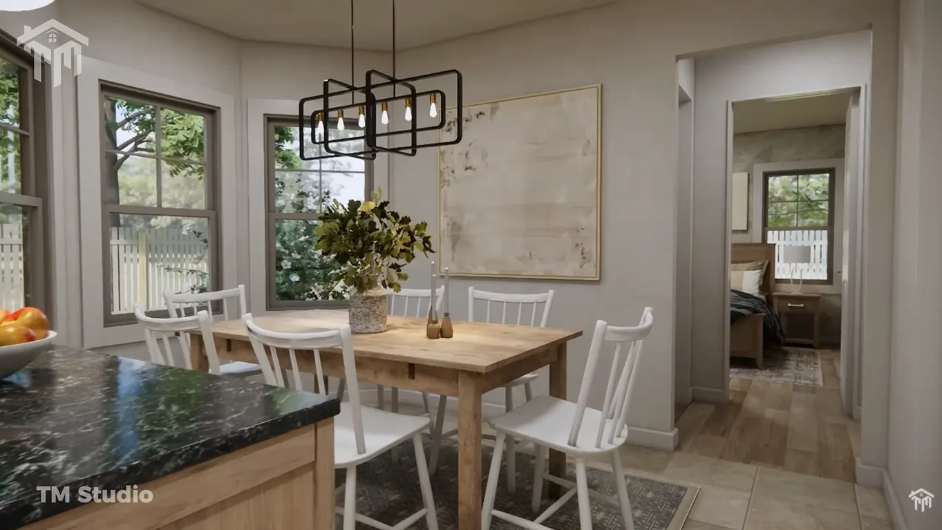 tm studio 2 bedroom house plan Absolutely Gorgeous Small House | 2-Bedroom | COZY & CHARMING.