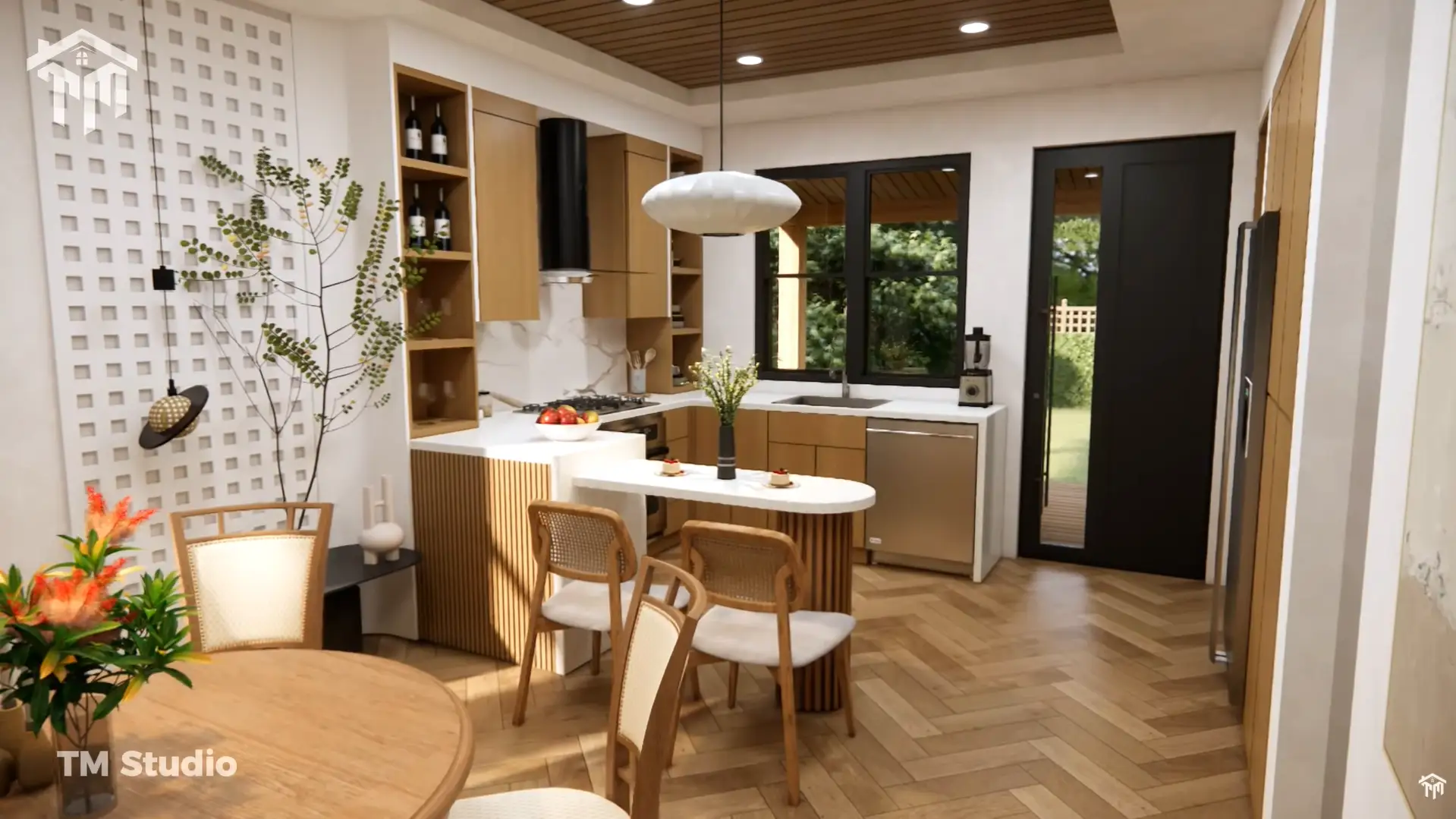 tm studio 2 bedroom house plan TM studio small HOuse Design