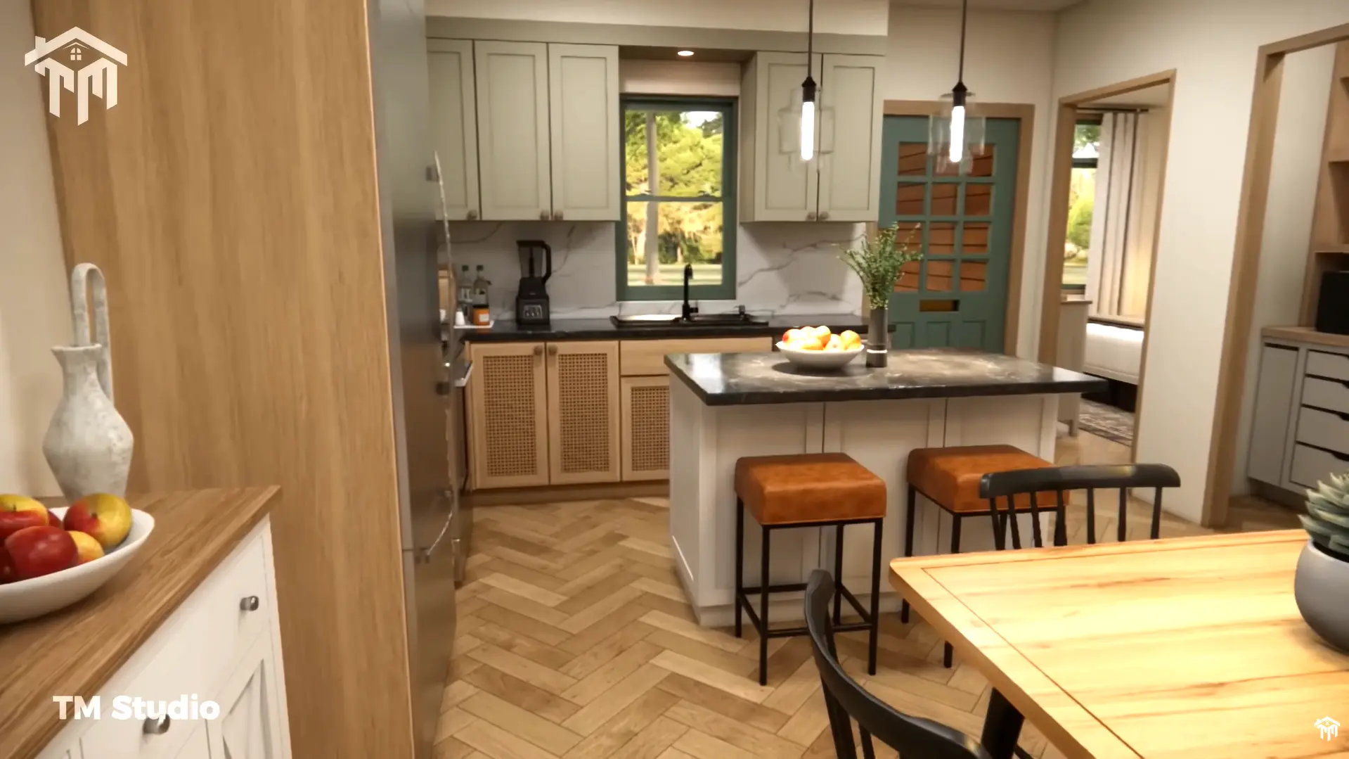 tm studio 2 bedroom house plan