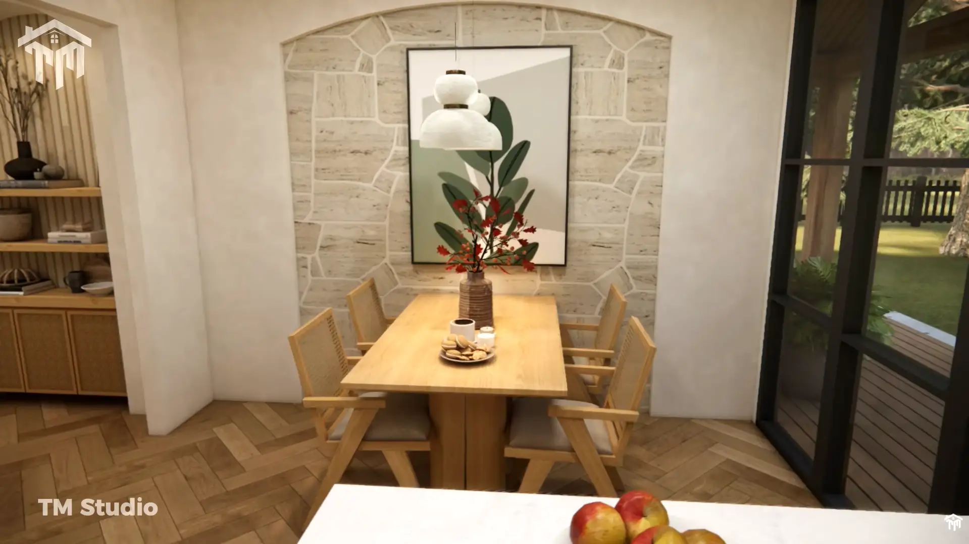 tm studio 39'x29' 2 bedroom house plan