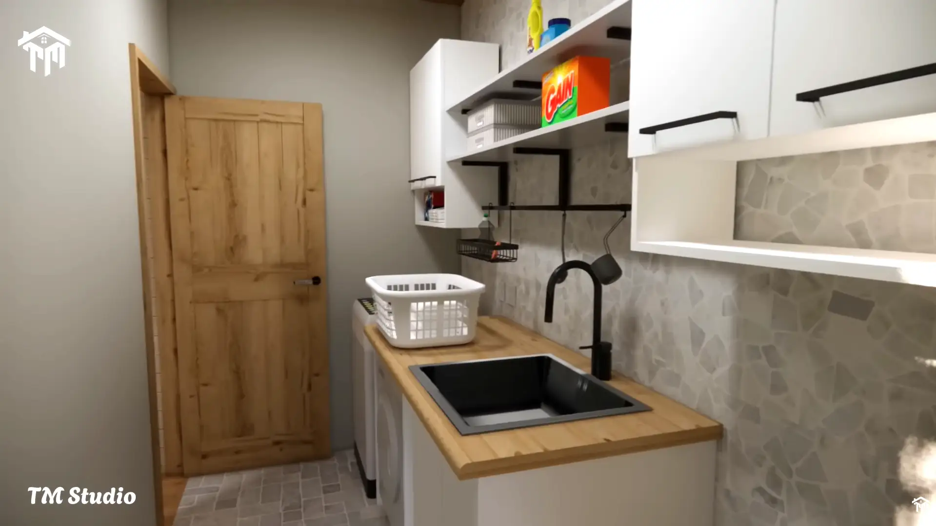 tm studio 2-bedroom house plan