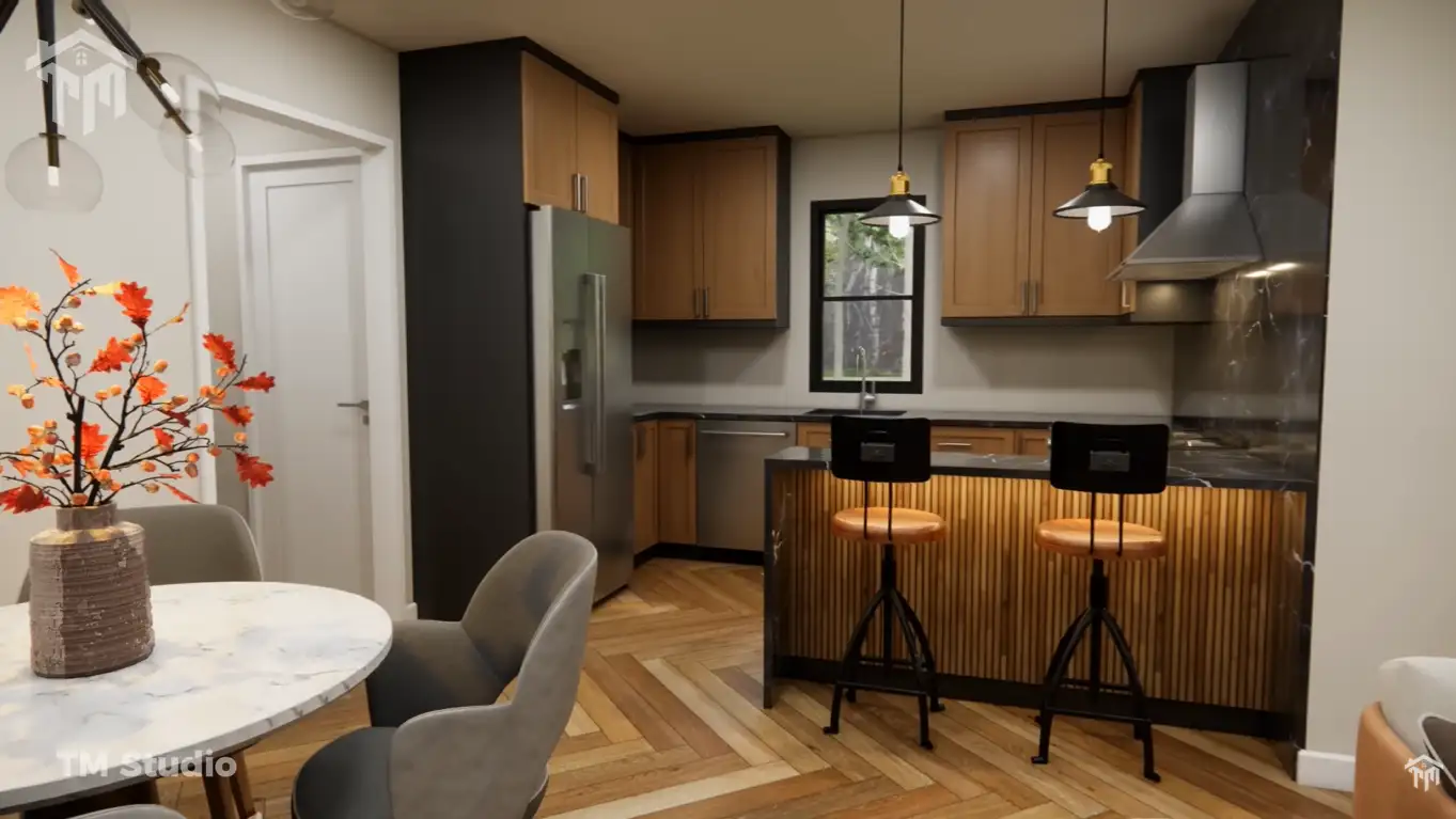 1 bedroom tm studio floor plan