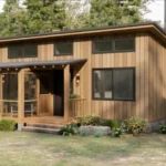 1 bedroom floor plan by tm studio small house design