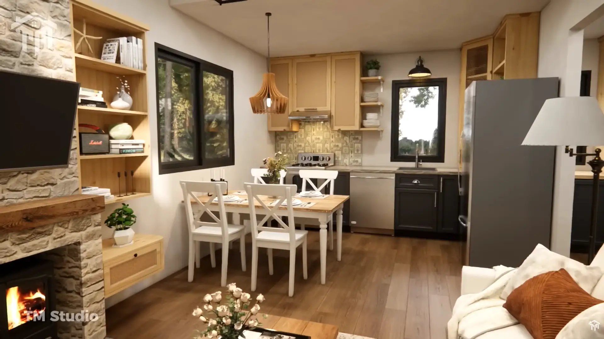 TM Studio Tiny House, Big Warmth – A Dream Cabin in the Woods (468 sqft)