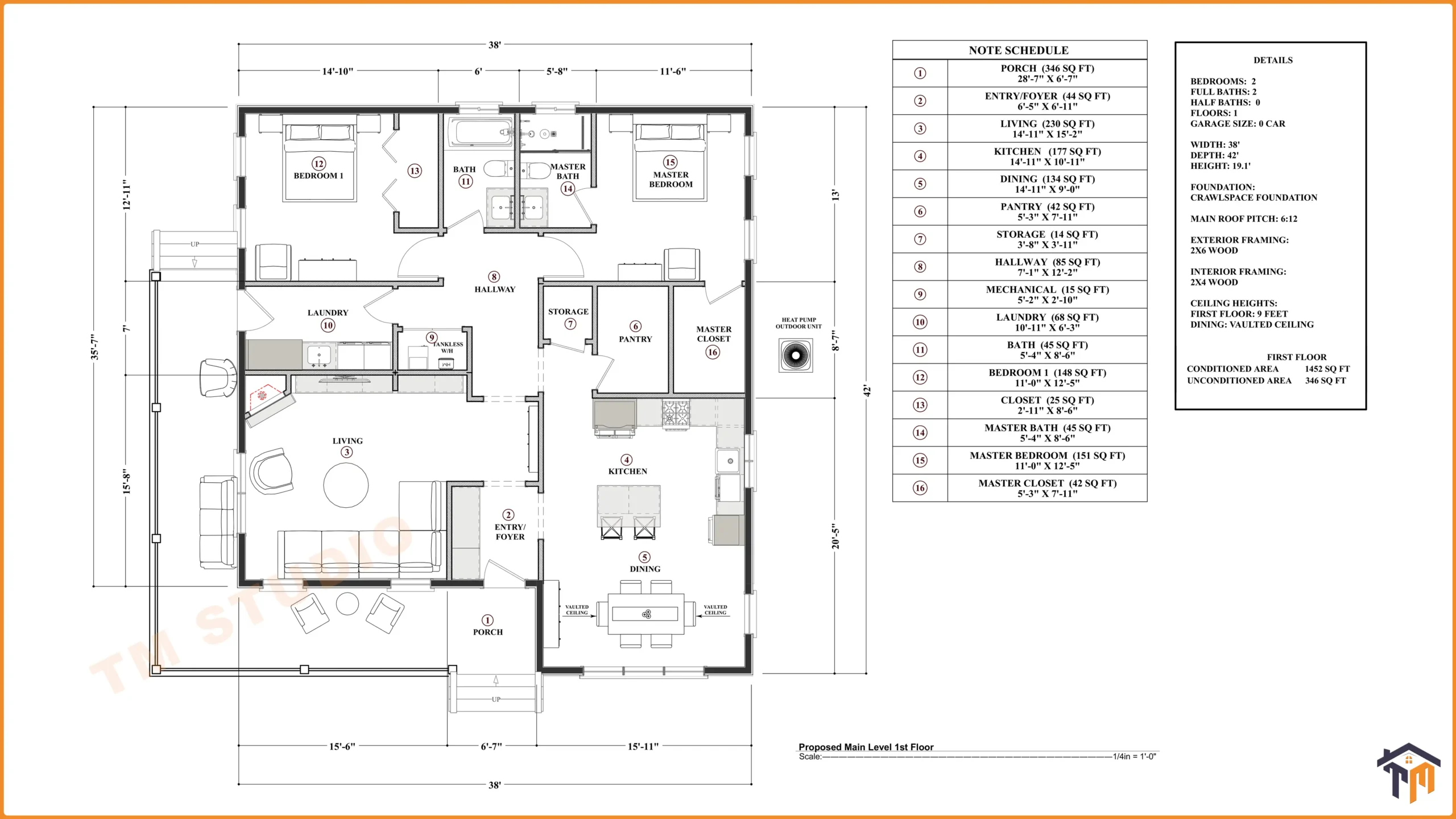 TMS-024-CF1 Floor Plan