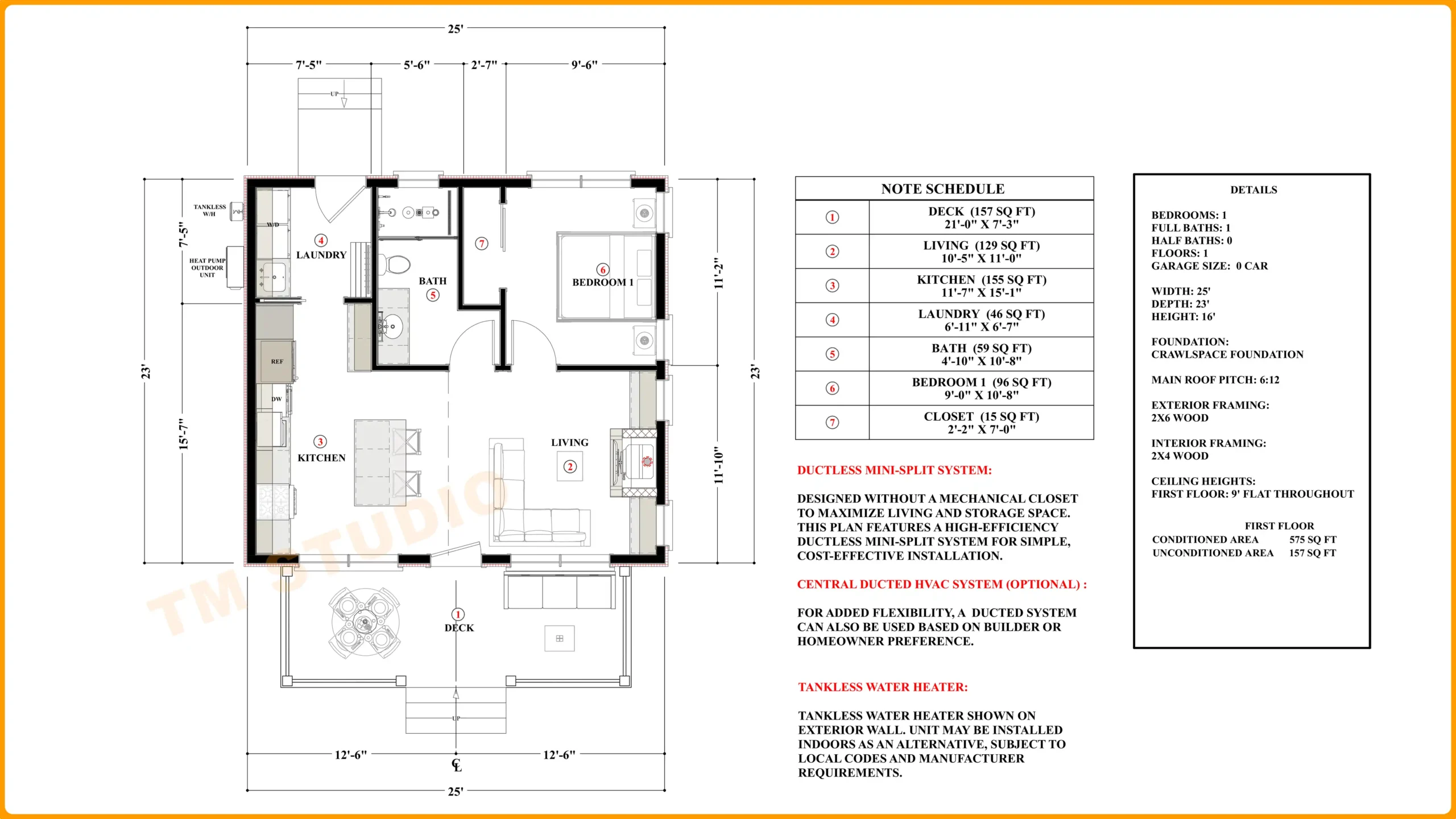 TMS-043-CF1 floor plan tm studio