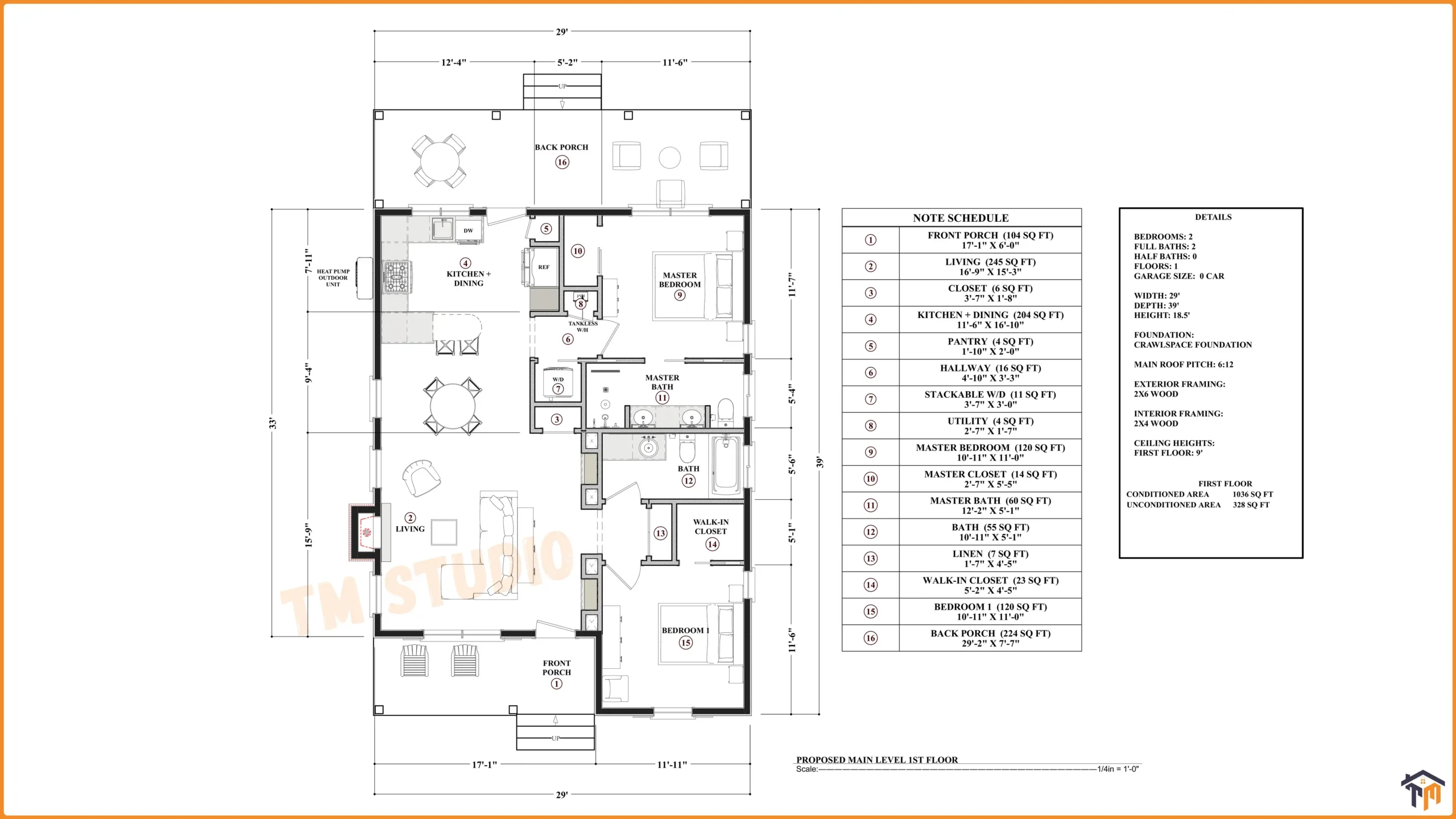 TMS-073-CF1 floor plan