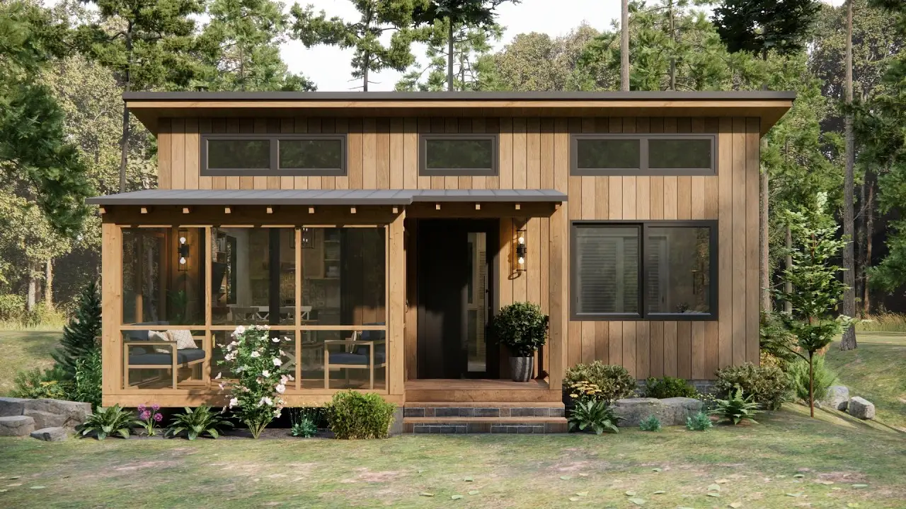 Tiny House, Big Warmth – A Dream Cabin in the Woods (468 sqft)