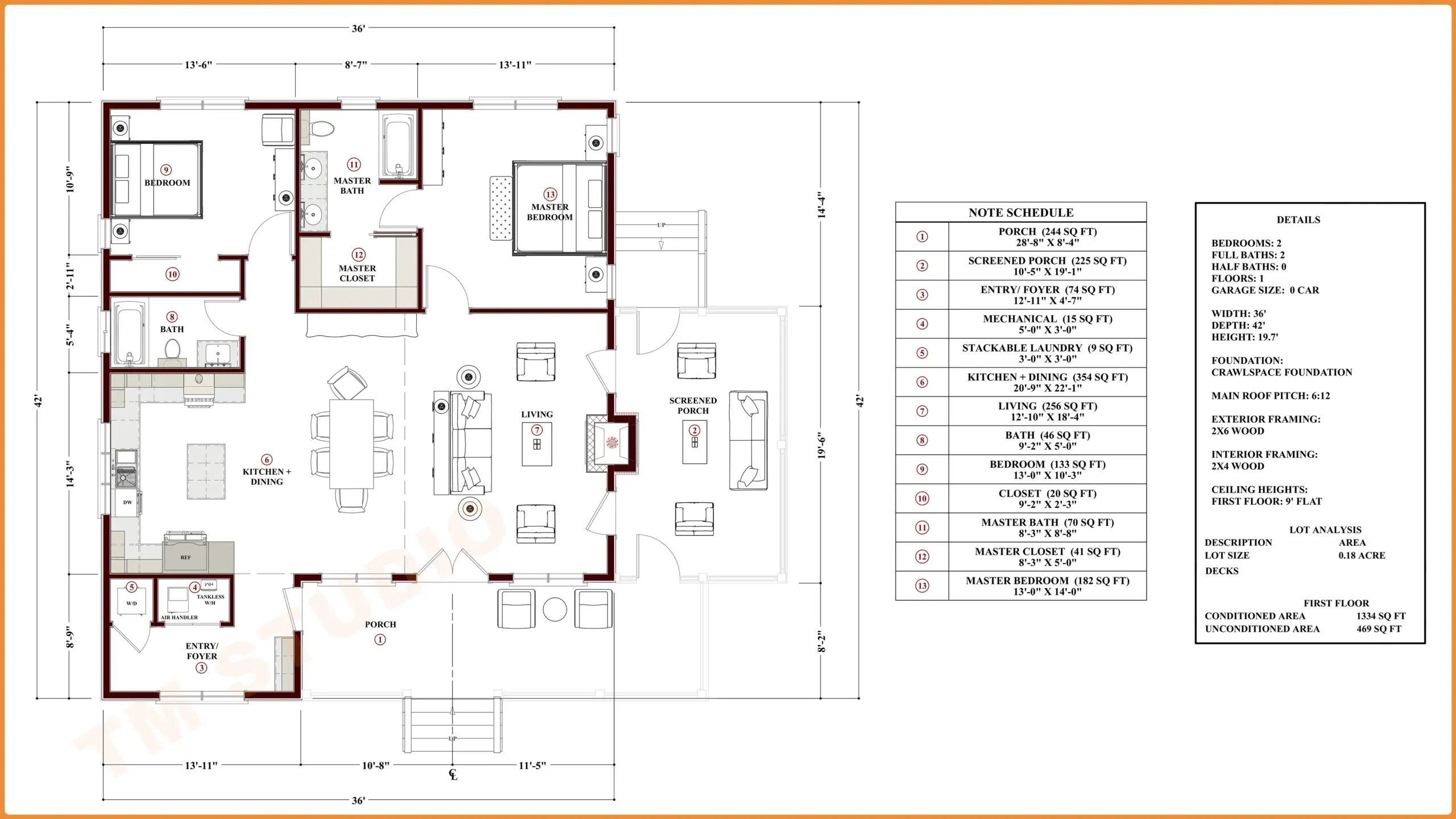 TMS-068-CF1 Floor plan TM STUDIO