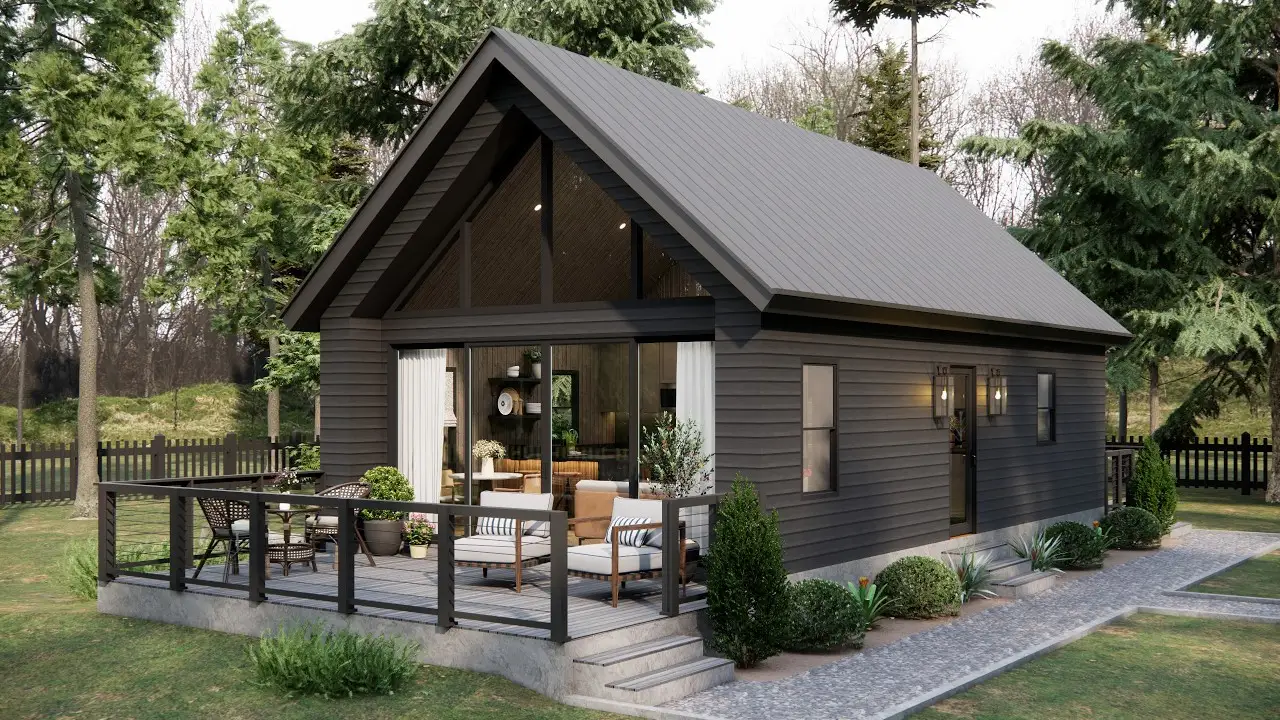 20'x33' Inside This Modern Tiny House You Might Love | Perfect Interior Layout!