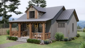 Cozy 2-Bedroom Small Cabin Tour | Peaceful Nature Retreat