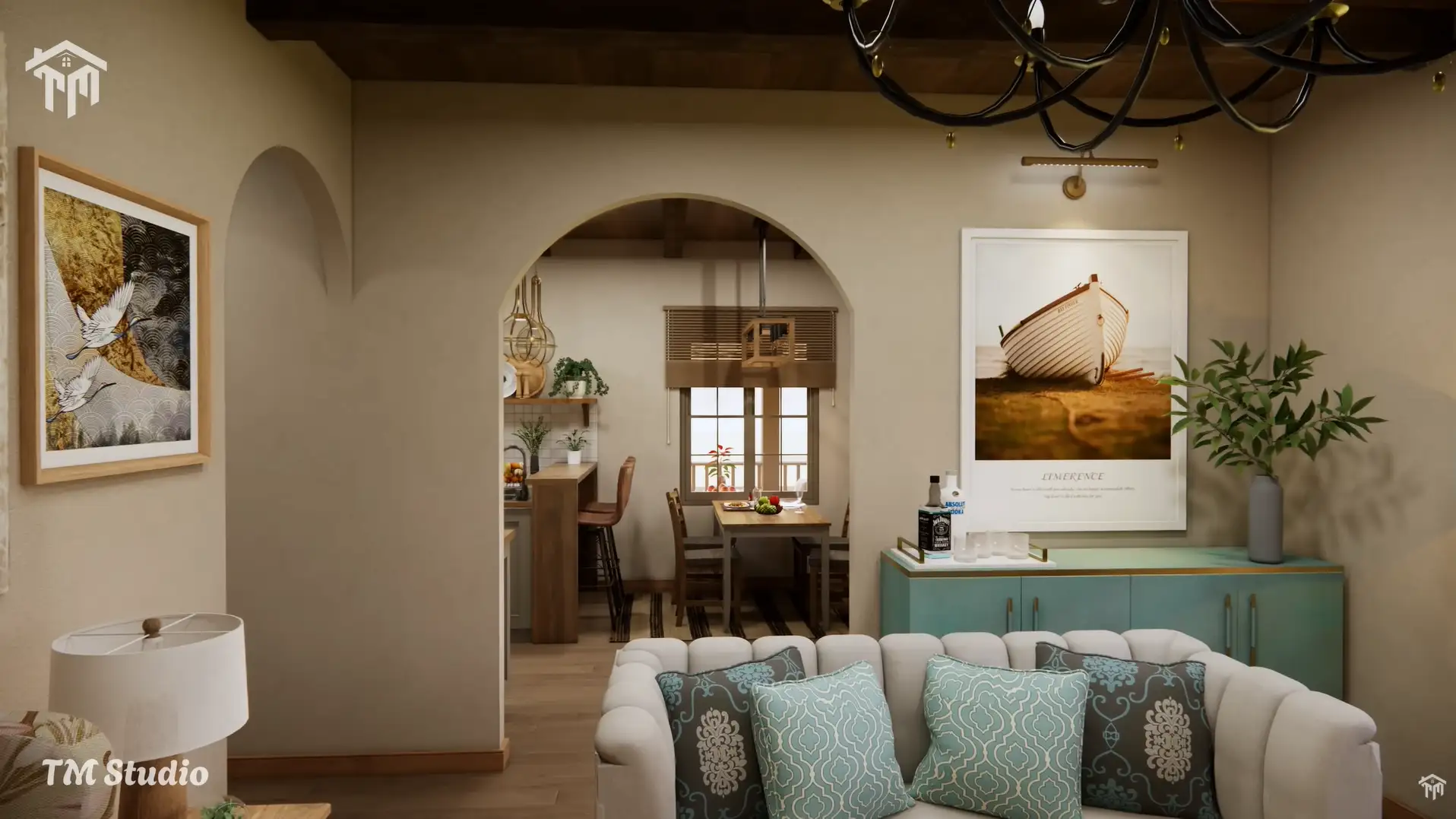 tm studio 2 bedroom house plan