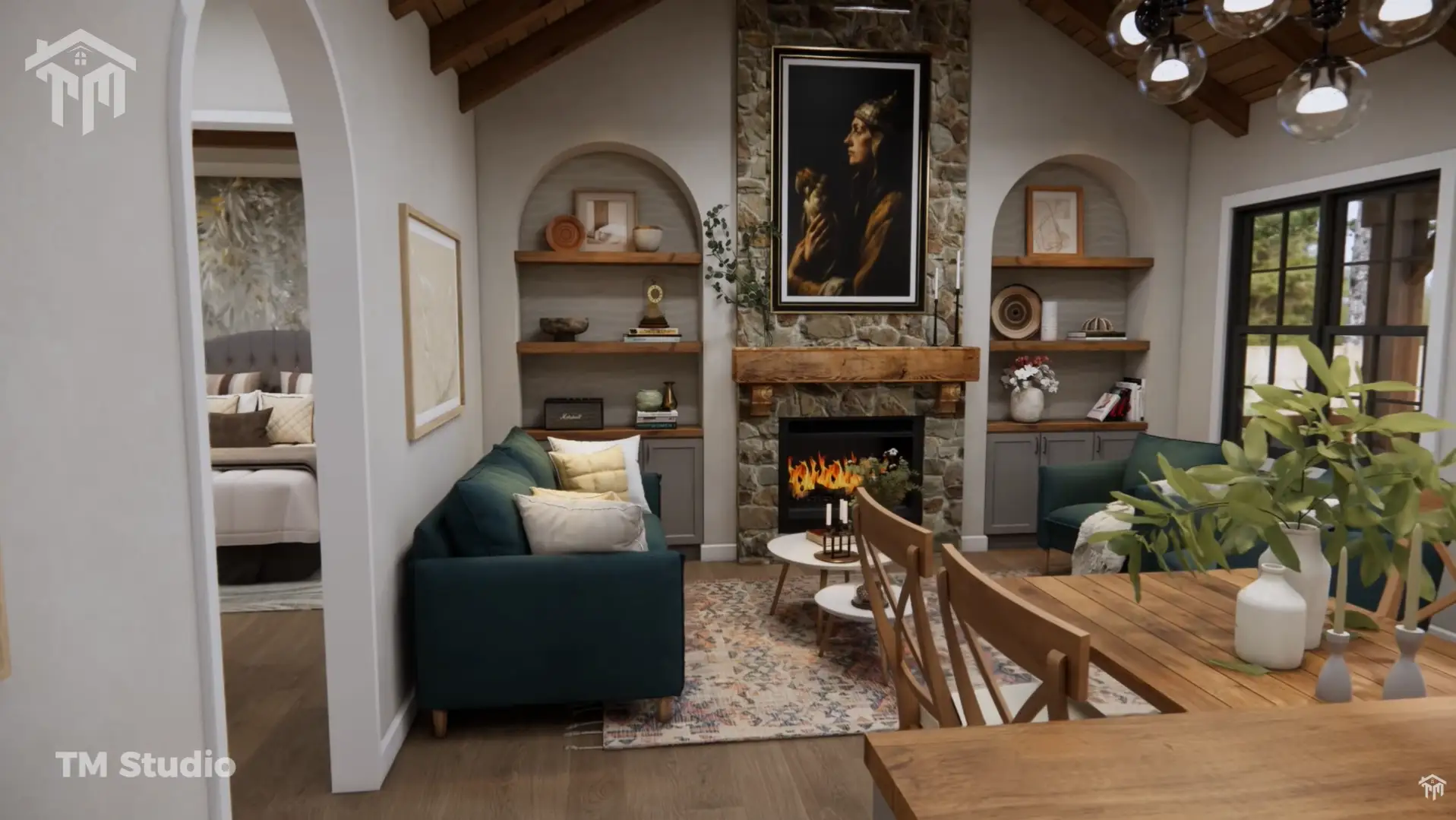 TM Studio 2 bedroom house plan