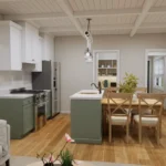 tm studio 2 bedroom house plan with car garage