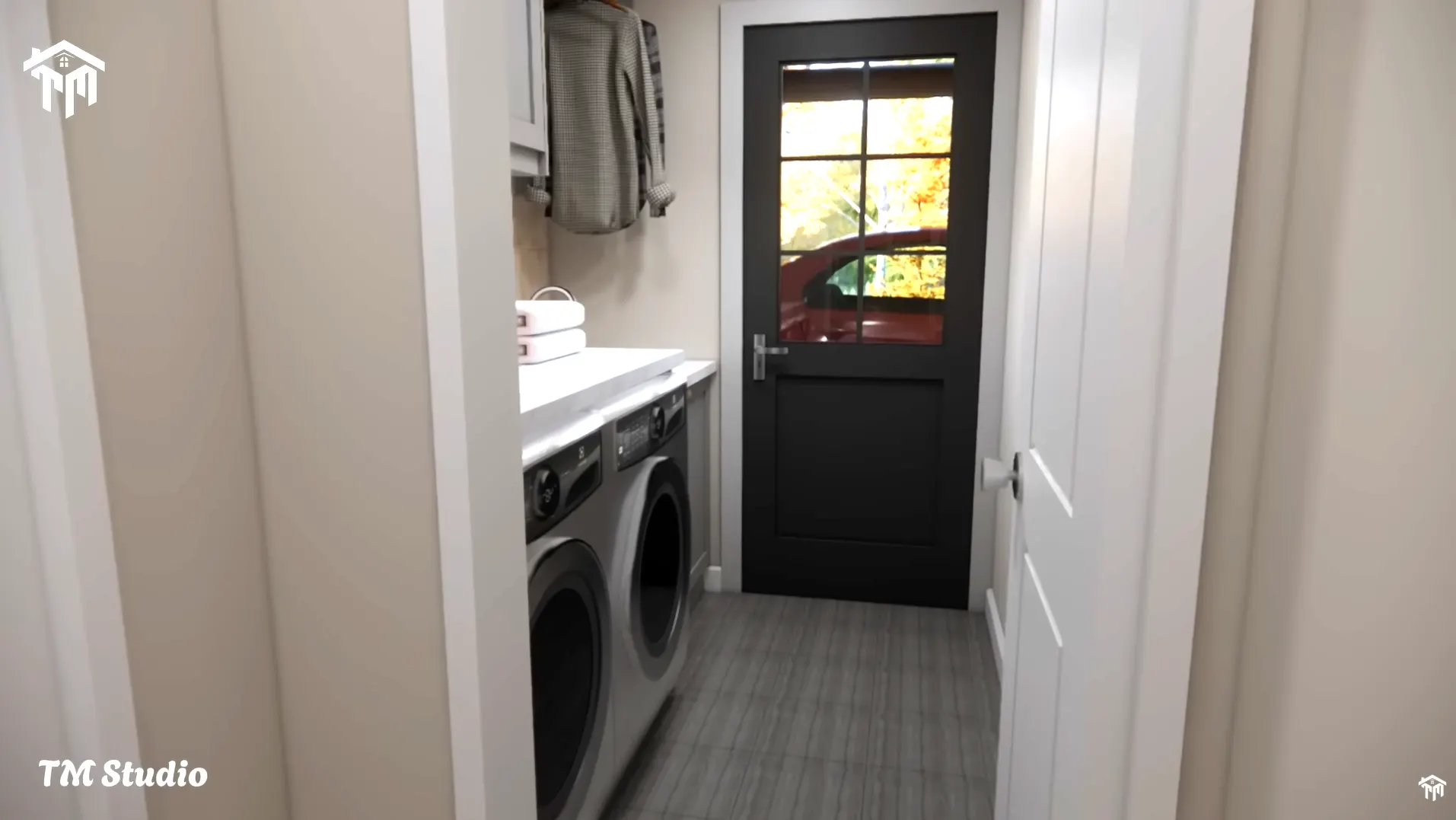 tm studio 2 bedroom house plan with carport