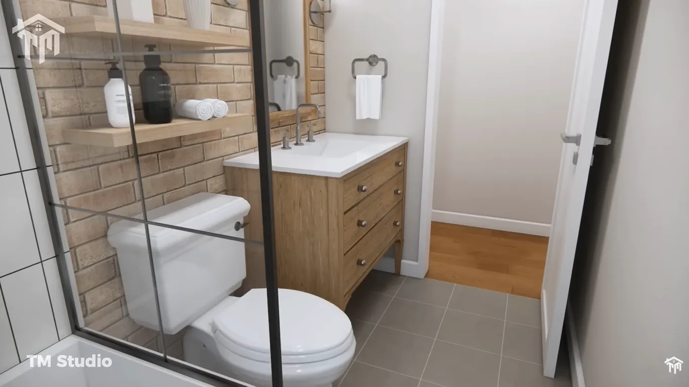 tm studio 2 bedroom house plan