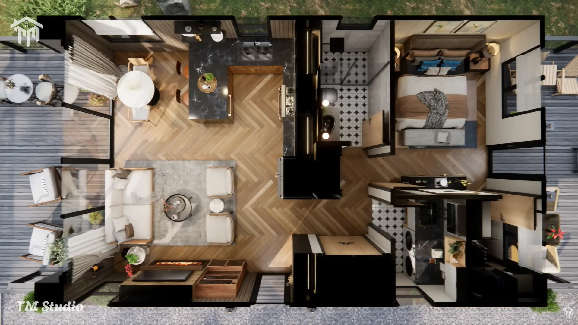 tm studio 1 bedroom house plan