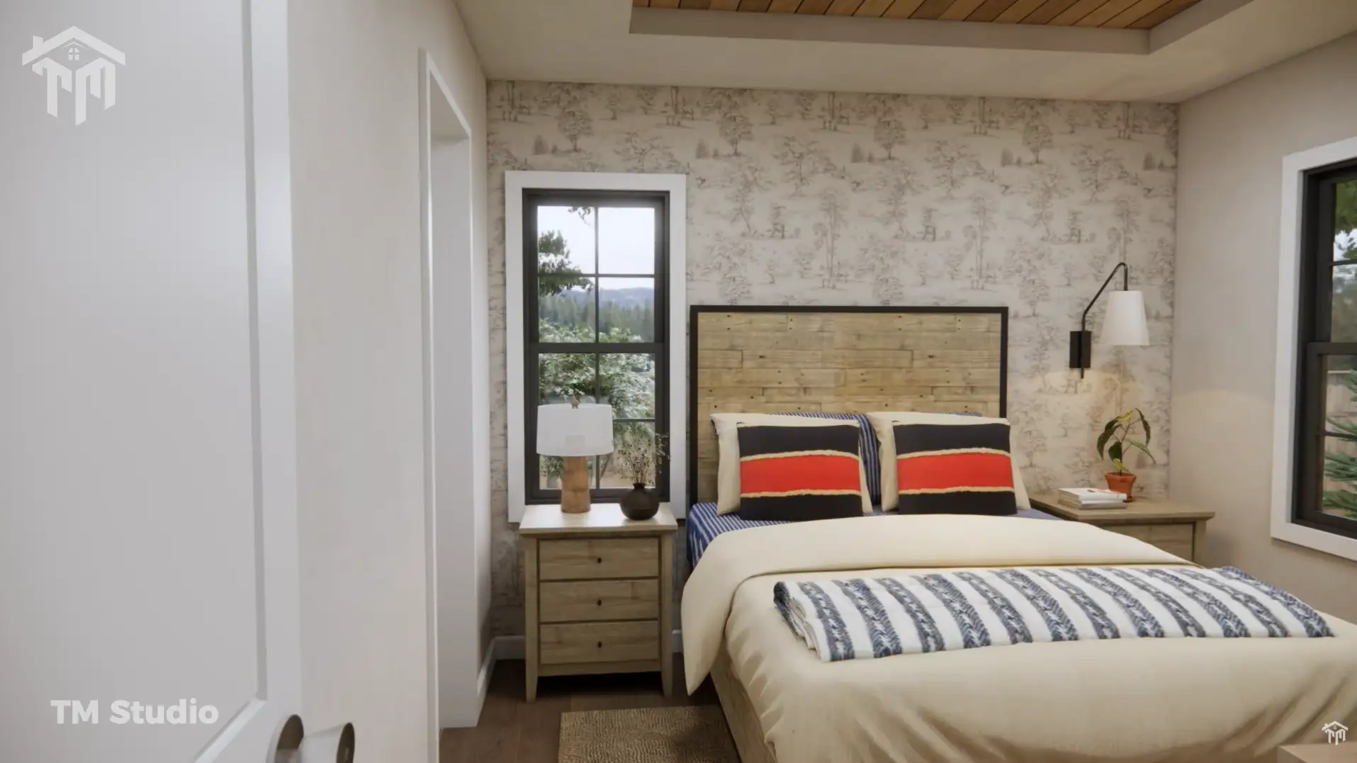 TM Studio 2 bedroom house plan