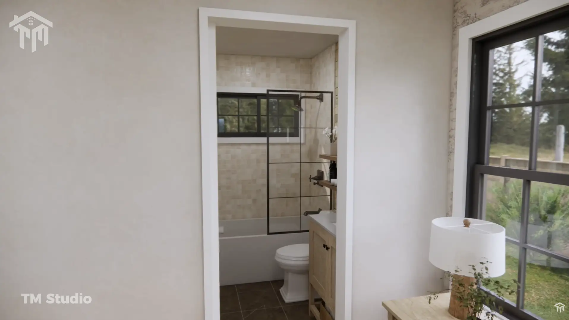 TM Studio 2 bedroom house plan