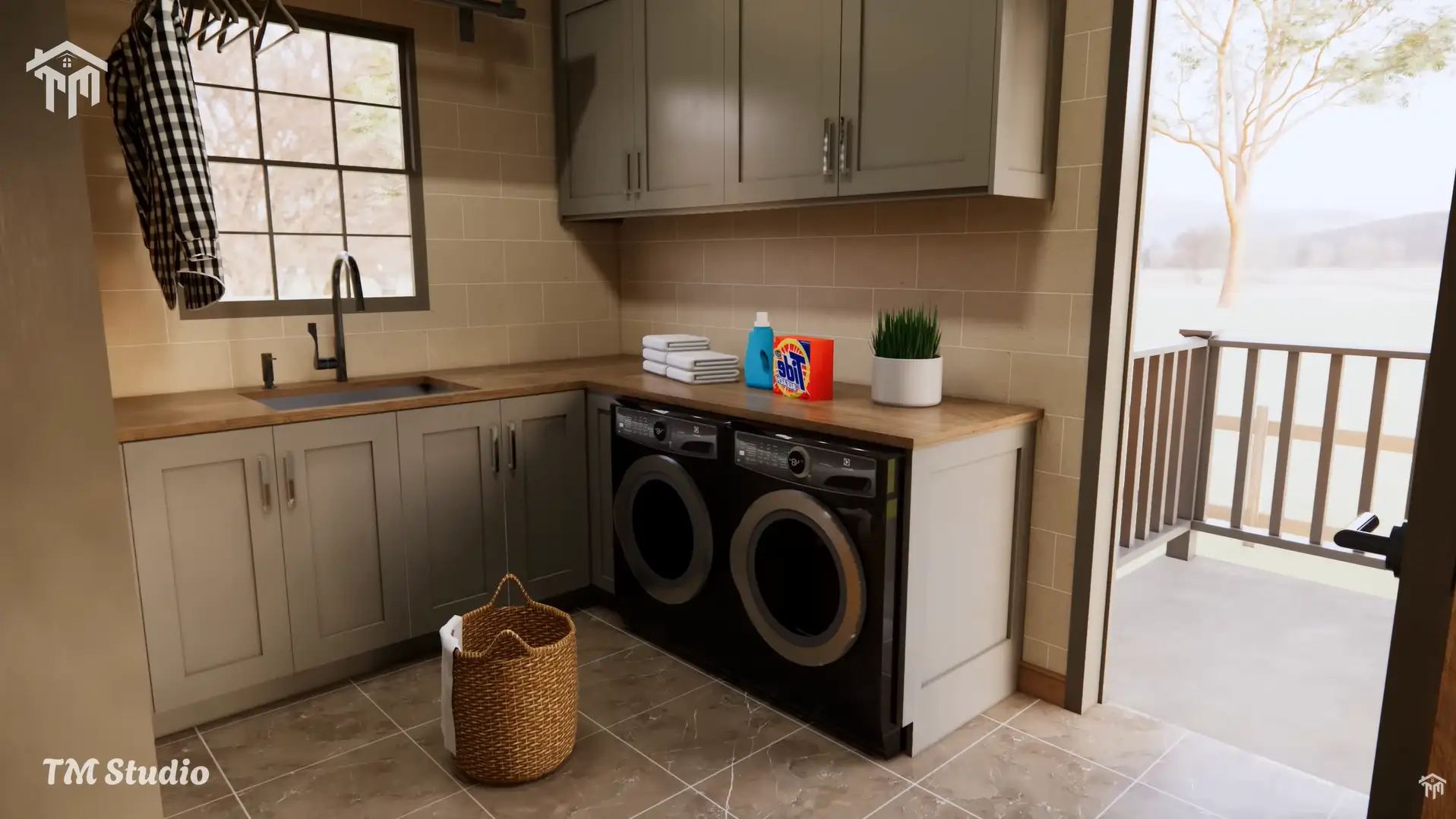 tm studio 2 bedroom house plan