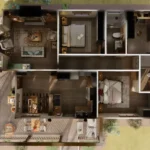 tm studio 2 bedroom house plan