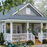 tm studio 2 bedroom small Country house plan