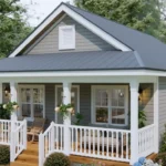 tm studio 2 bedroom small Country house plan