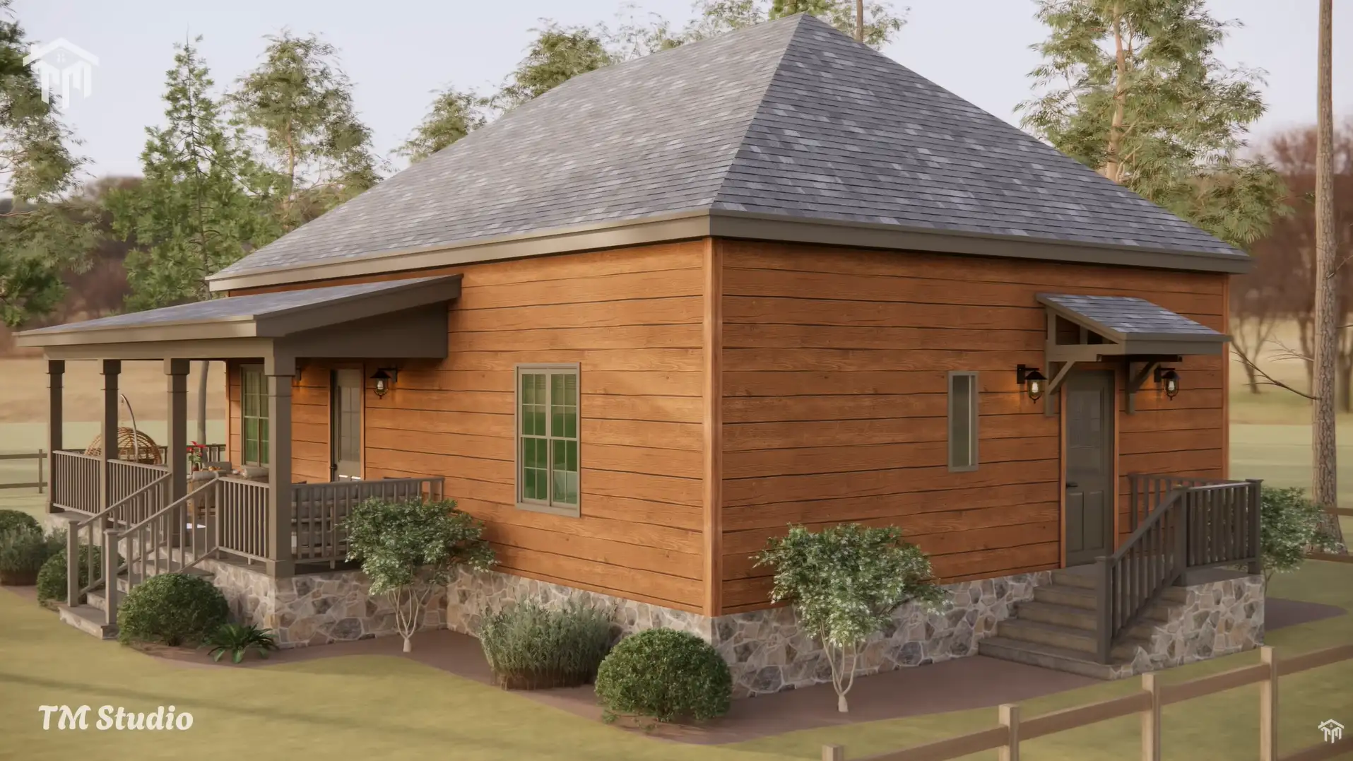 tm studio 2 bedroom house plan