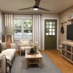 tm studio 2 bedroom house plan